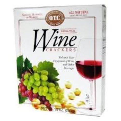 OTC Wine crackers 10 oz box OTC Wine crackers 10 oz box