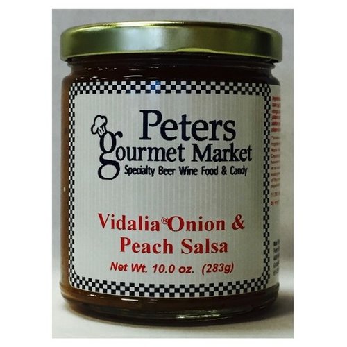 Peters Peters Peach and Vidalia Onion Salsa Peters Peters Peach and Vidalia Onion Salsa