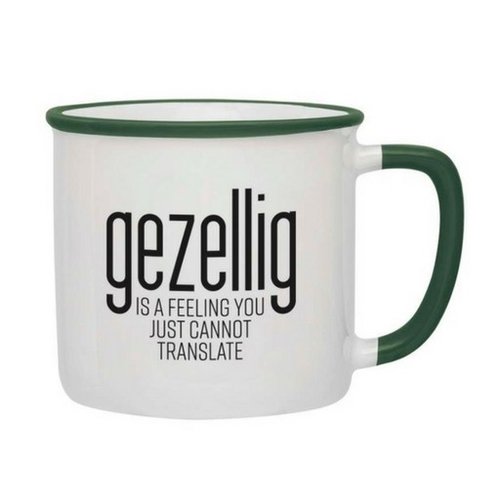 Gezellig is a feeling Mug - Green Gezellig is a feeling Mug - Green