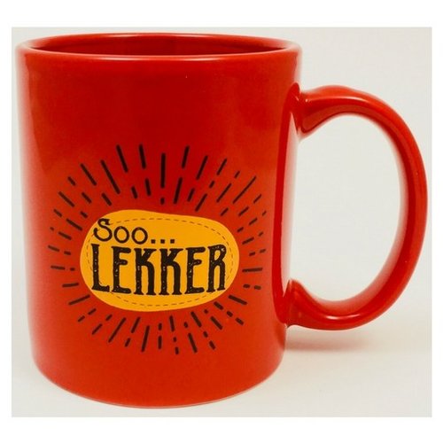 Soo Lekker Coffee Mug Red Soo Lekker Coffee Mug Red