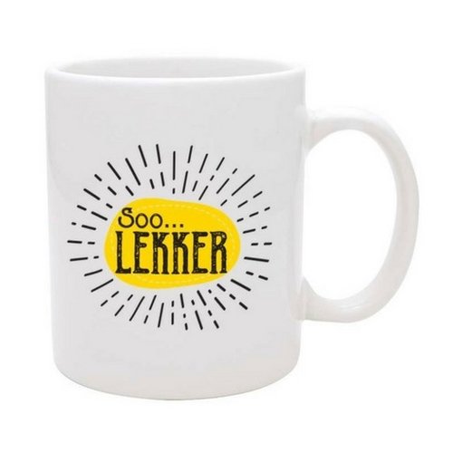 Soo Lekker Coffee Mug - White Soo Lekker Coffee Mug - White