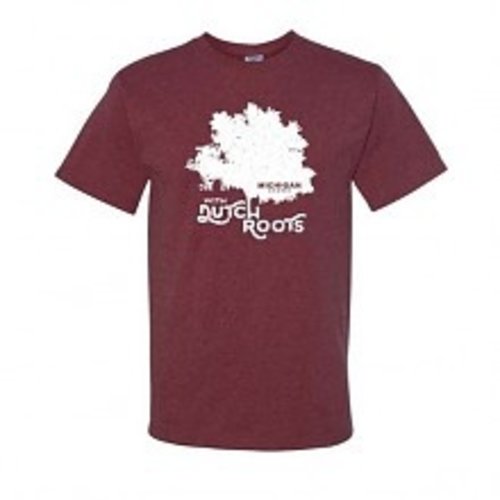 Michigan Grown Dutch Roots T shirt MEDIUM Vintage Maroon Michigan Grown Dutch Roots T shirt MEDIUM Vintage Maroon