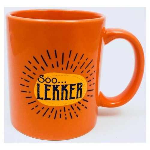 Soo Lekker Coffee Mug - Orange Soo Lekker Coffee Mug - Orange