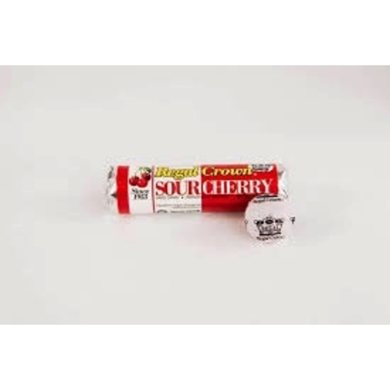 Regal Crown Sour Cherry Candy 1 OZ ROLL Peters Gourmet Market