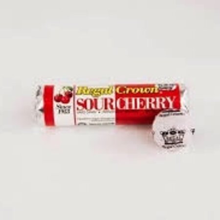 Regal Crown Sour Cherry Candy 1 OZ ROLL