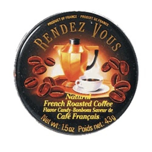 Rendez Vous Rendez Vous Coffee Candy 1.5oz Tin 12/cs Rendez Vous Rendez Vous Coffee Candy 1.5oz Tin 12/cs