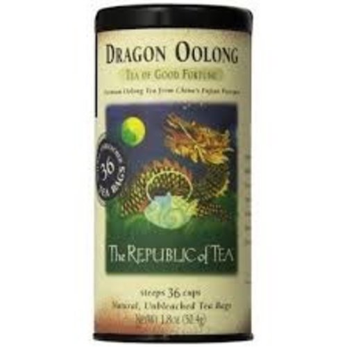 Republic Of Tea Republic Dragon Oolong Tea 36 Ct Republic Of Tea Republic Dragon Oolong Tea 36 Ct