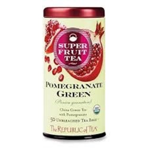 Republic Of Tea Republic Organic Pomegranate Green Tea 50 Ct Republic Of Tea Republic Organic Pomegranate Green Tea 50 Ct