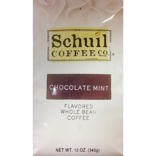 Schuil Schuil Chocolate Mint Flavored Coffee 12oz Schuil Schuil Chocolate Mint Flavored Coffee 12oz