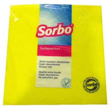 Sorbo Cleaning Cloth 5 pack. 38x40 cm