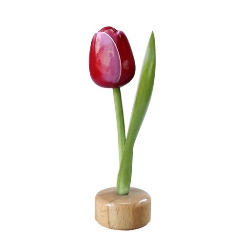 Tulip on Pedestal Pink/Red 8 inch Tulip on Pedestal Pink/Red 8 inch