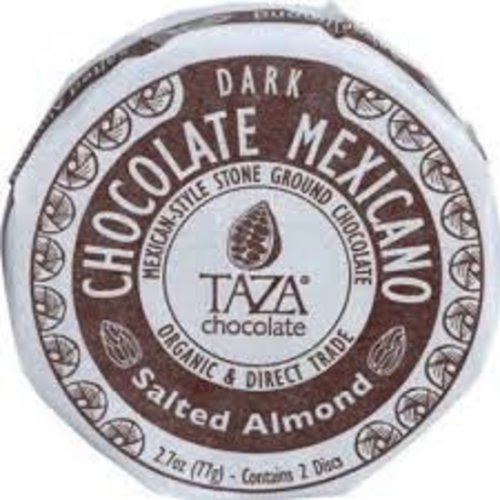 Taza Salted Almond Chocolate Disc Taza Salted Almond Chocolate Disc