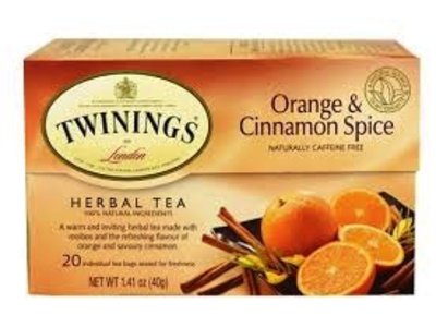 twinings cinnamon spice tea orange