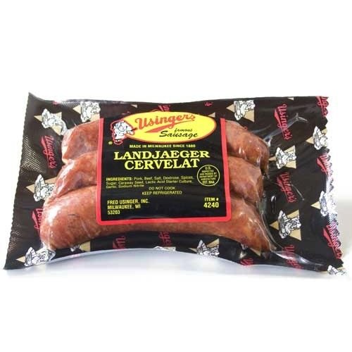 Usinger Usinger Landjaeger Cervelat 6 oz Usinger Usinger Landjaeger Cervelat 6 oz