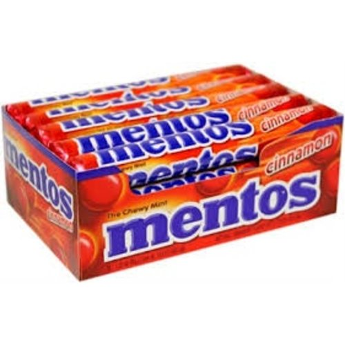 Van Melle Mentos Cinnamon 15 Ct Box Van Melle Mentos Cinnamon 15 Ct Box