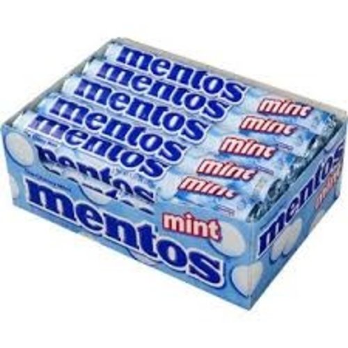 Van Melle Mentos Peppermint 15 Ct Box Van Melle Mentos Peppermint 15 Ct Box