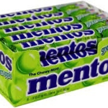 Mentos Green Apple 15 Ct Box