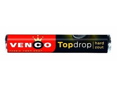 Venco Venco TopDrop Licorice Rolls Hard Salty 1.65 oz Roll