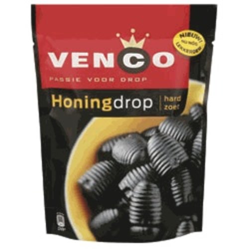 Venco Venco Honey Licorice Drops 7.4 oz Bag