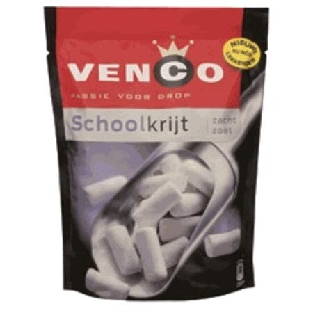 Venco Licorice Chalk Schoolkrijt 7.4 oz  210g