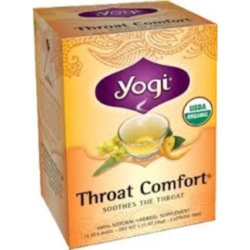 Yogi Yogi Teas Organic Throat Comfort Yogi Yogi Teas Organic Throat Comfort