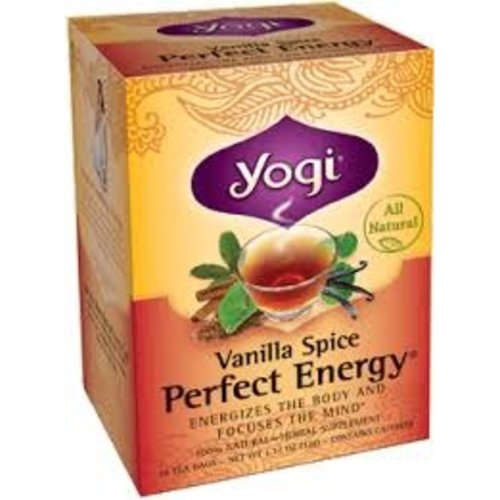 Yogi Yogi Teas Organic Vanilla Spice Energy Yogi Yogi Teas Organic Vanilla Spice Energy