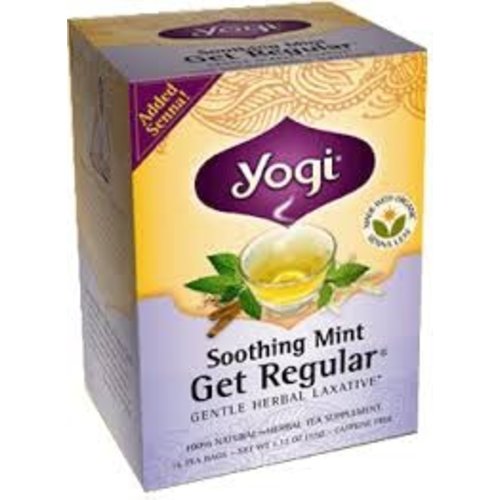 Yogi Yogi Teas Organic Get Regular Mint Yogi Yogi Teas Organic Get Regular Mint