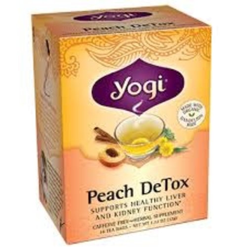Yogi Yogi Teas Peach Detox Organic Yogi Yogi Teas Peach Detox Organic