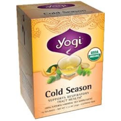 Yogi Yogi Teas Organic Cold Season Yogi Yogi Teas Organic Cold Season