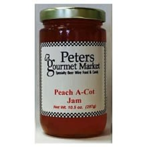Peters Peach A Cot Preserve 10.5 oz jar Peters Peach A Cot Preserve 10.5 oz jar