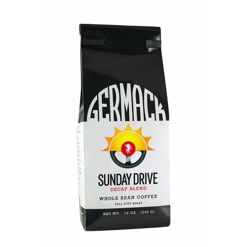 Germack Germack Sunday Drive Decaf blend whole bean Coffee 12 oz Germack Germack Sunday Drive Decaf blend whole bean Coffee 12 oz
