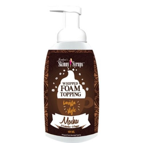 Skinny Mixes Jordan's Skinny Syrups Mocha Flavored Whipped Foam Topping Skinny Mixes Jordan's Skinny Syrups Mocha Flavored Whipped Foam Topping