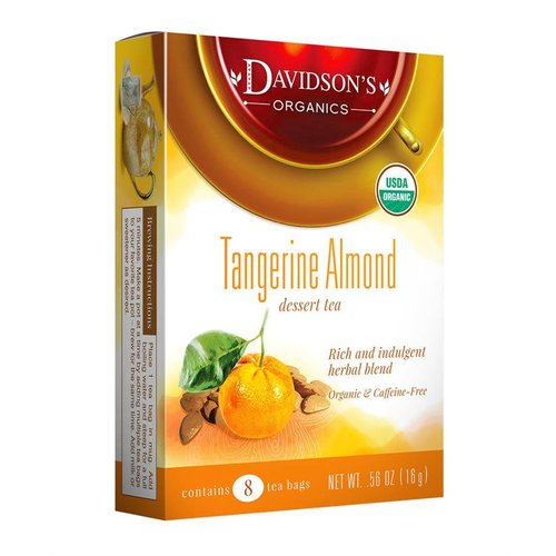 Davidsons Davidsons Tangerine & Almond tea Davidsons Davidsons Tangerine & Almond tea