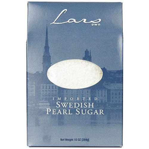 Lars Own Lars Swedish Pearl Sugar 10 oz box Lars Own Lars Swedish Pearl Sugar 10 oz box