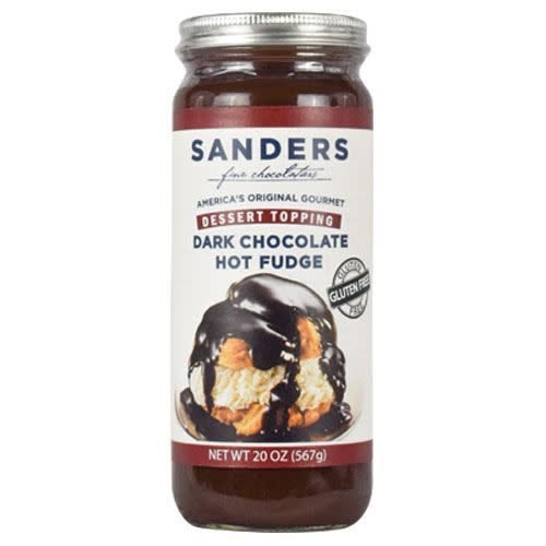 Sanders Sanders Dark Chocolate Topping 10 oz Sanders Sanders Dark Chocolate Topping 10 oz