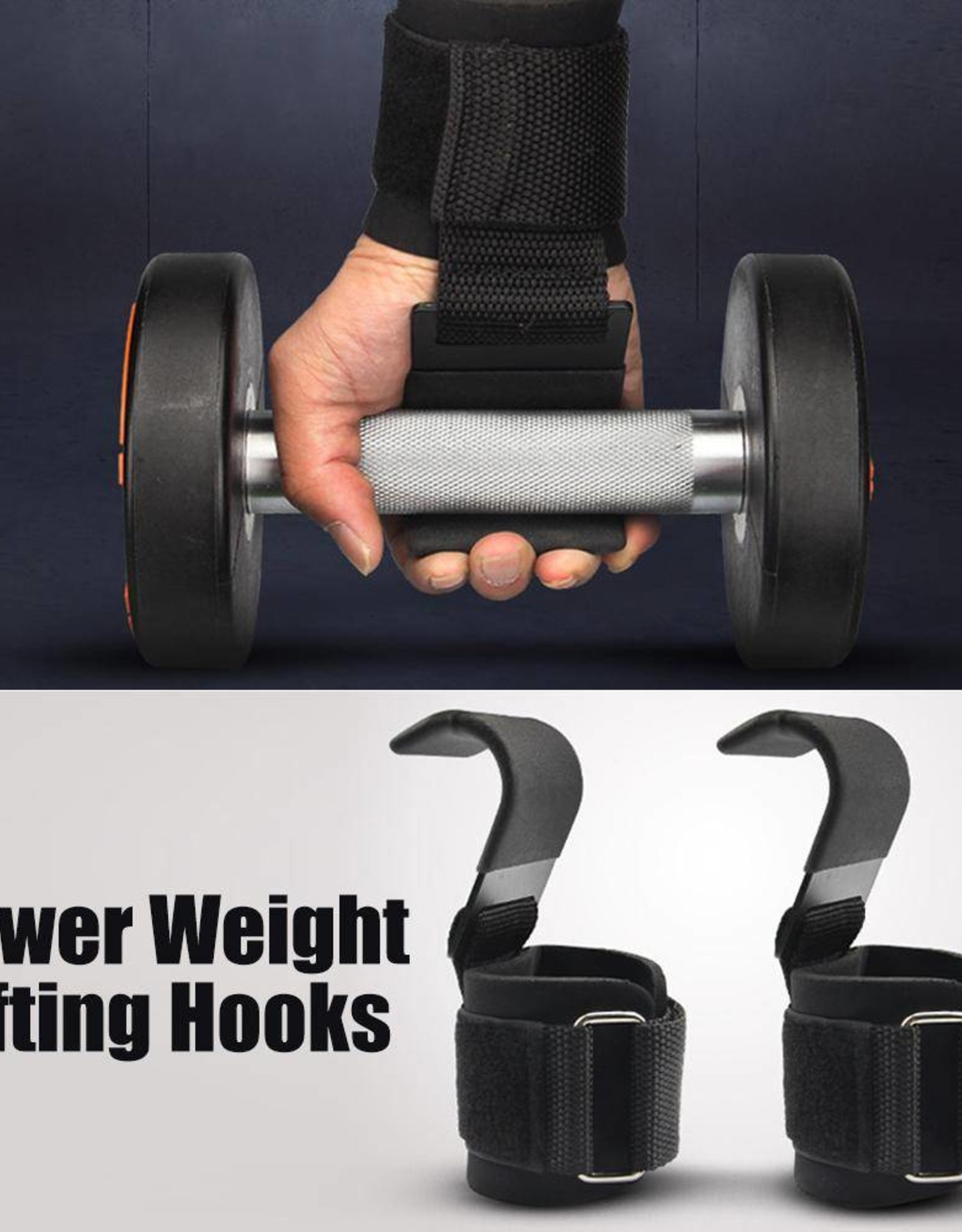 UP Power UP Power Fitness wraps with Hook