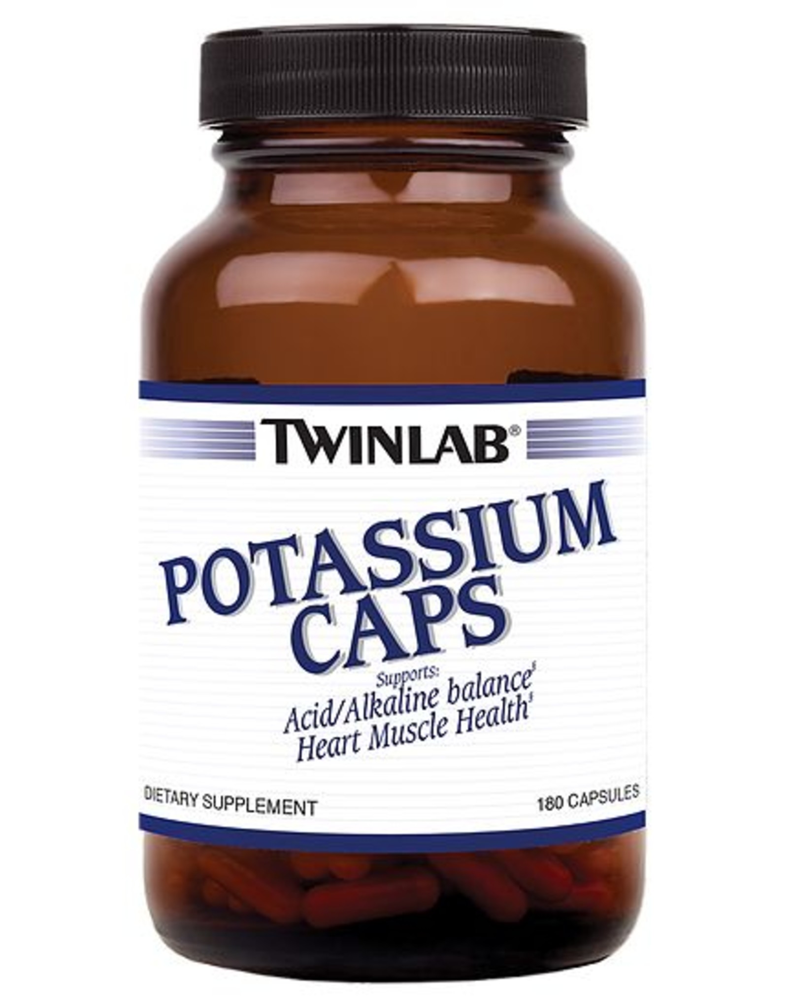 TwinLab Potassium Caps 180 Capsules
