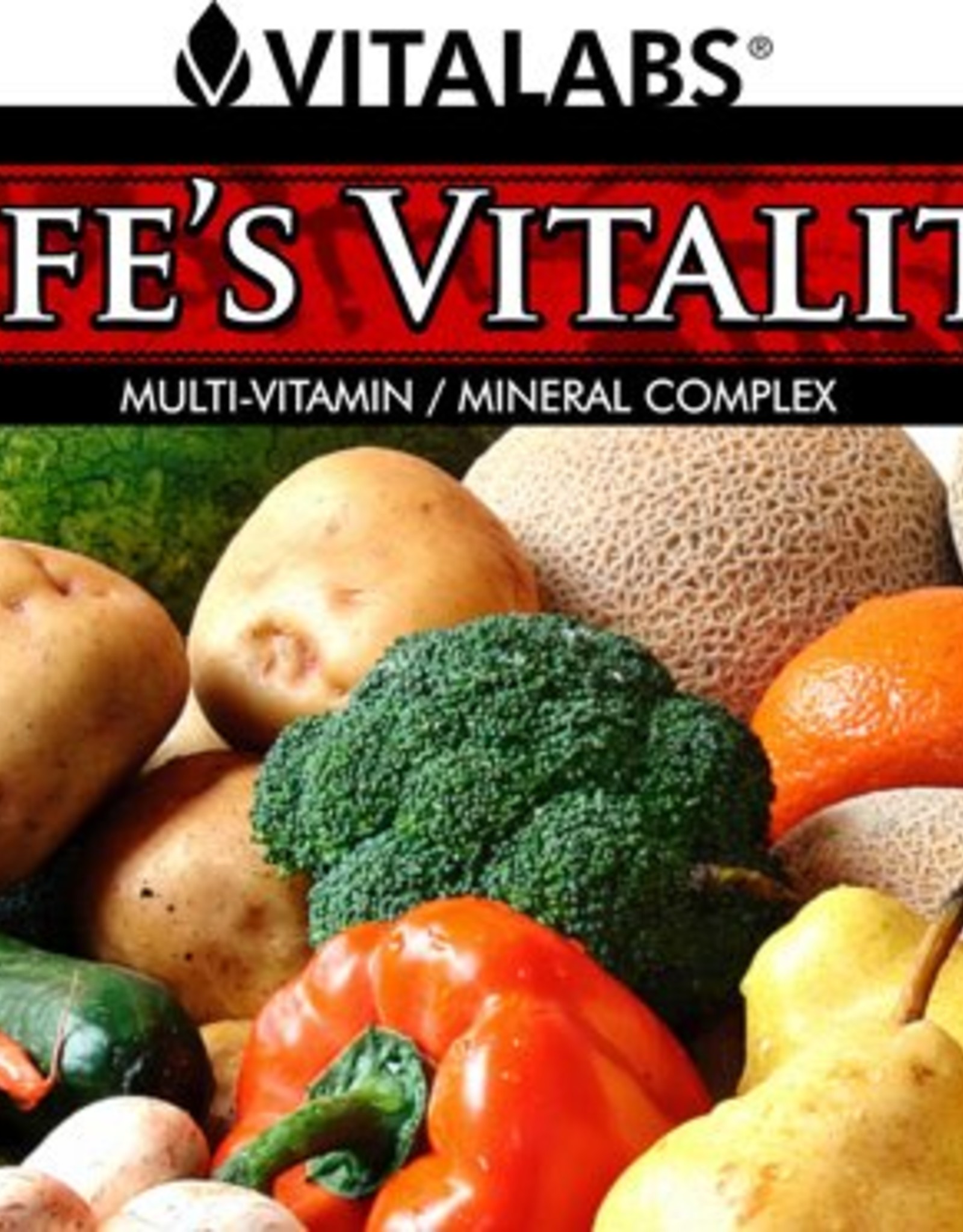 Vitalabs, INC Life's Vitality Multi-Vitamin 90 Tablets