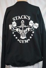 Stack's Gym Sweaters - Dumbbell Logo on Back