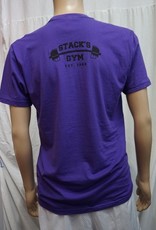Stack's Gym Stack's Gym Plate & Barbell Logo Tee