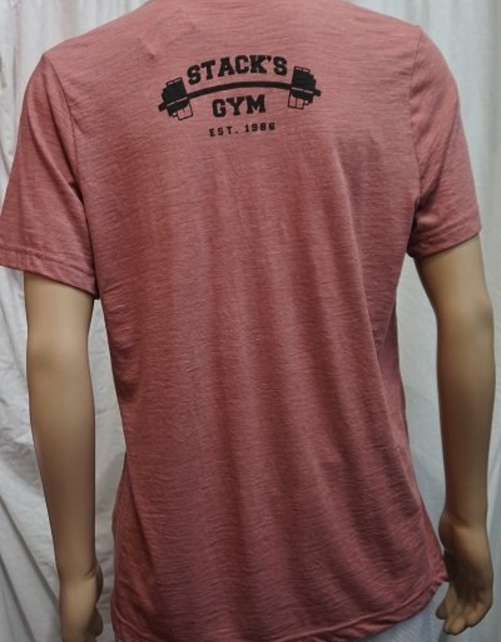 Stack's Gym Stack's Gym Plate & Barbell Logo Tee