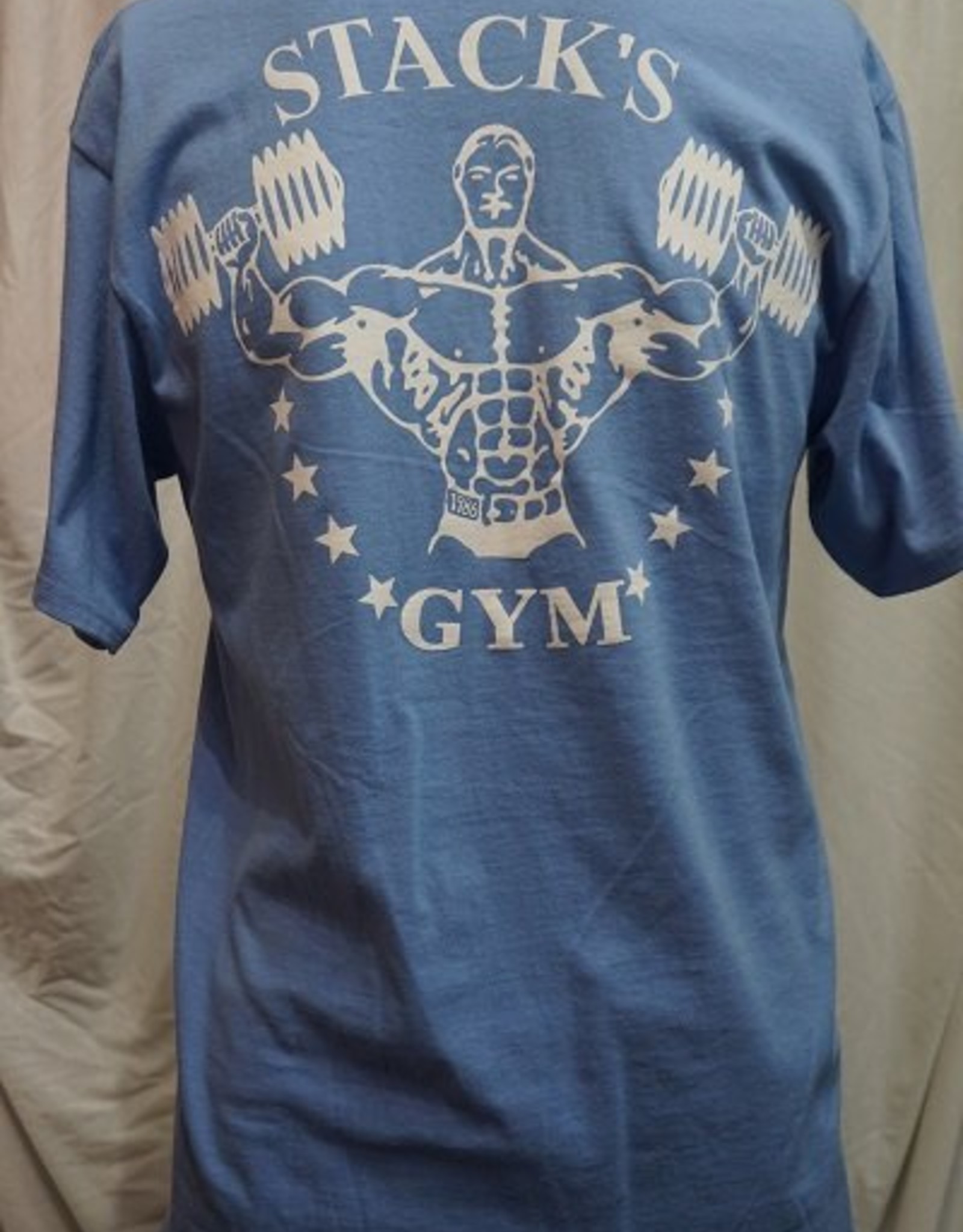 Stack's Gym Superman / Dumbbell Logo