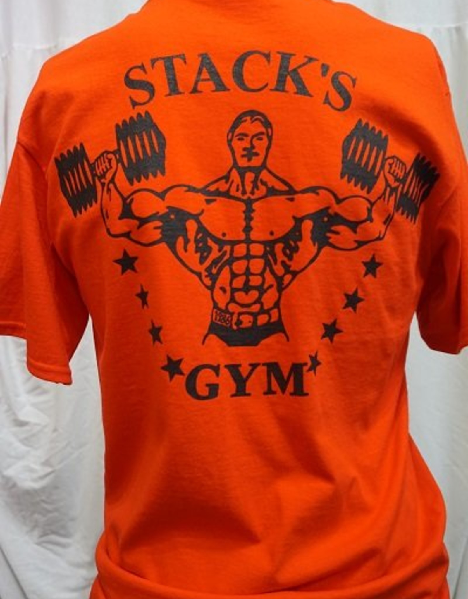 Stack's Gym Superman / Dumbbell Logo