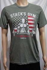 Stack's Gym Unisex Flag Logo T-Shirt