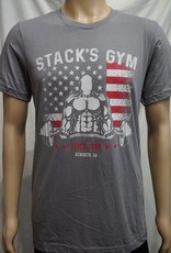 Stack's Gym Unisex Flag Logo T-Shirt