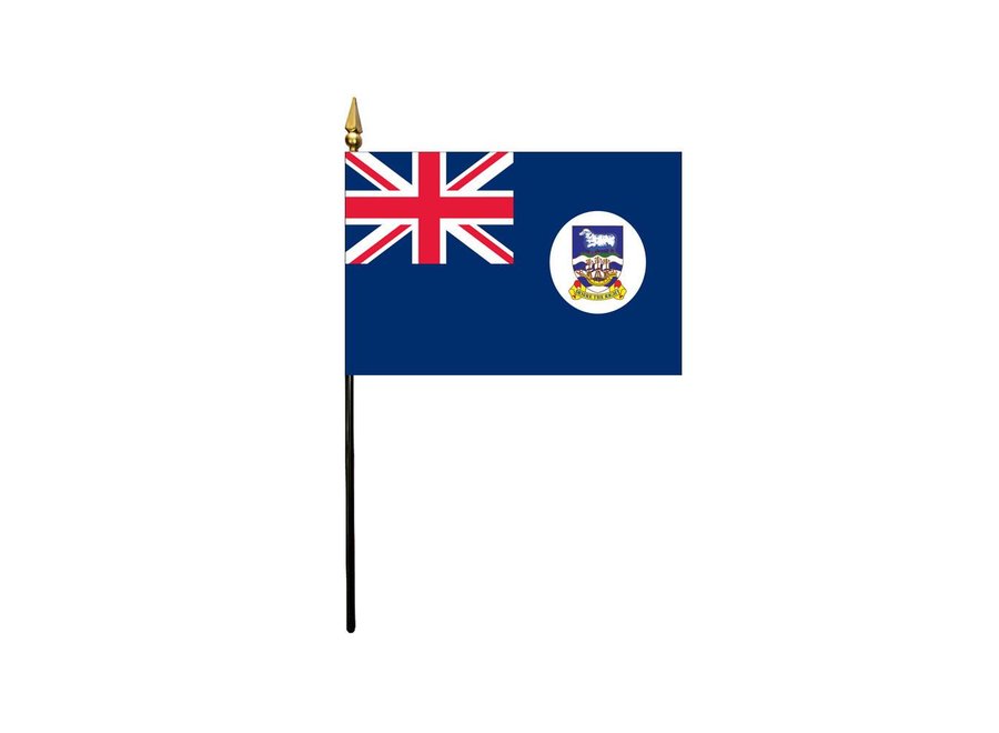 Falkland Islands Stick Flag 4x6 in