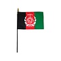 Afghanistan Stick Flag 4x6 in