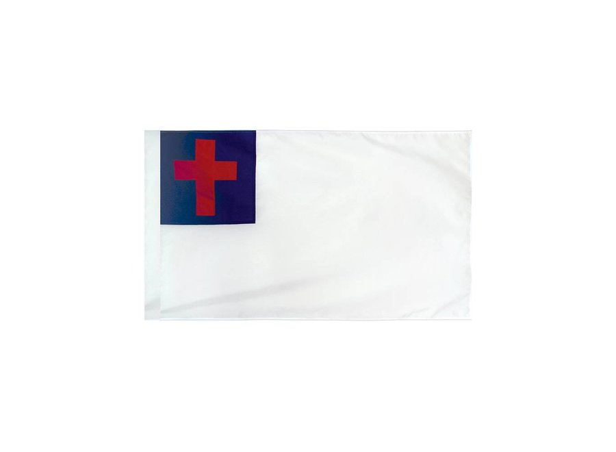 Christian Flag with Polesleeve