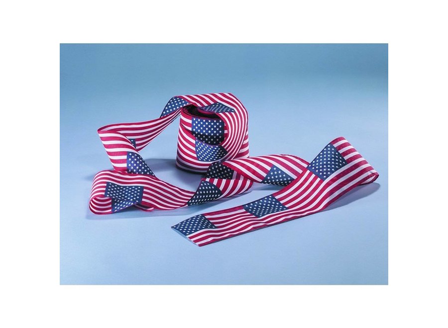 American Flag Bunting - 4x6 in Pattern
