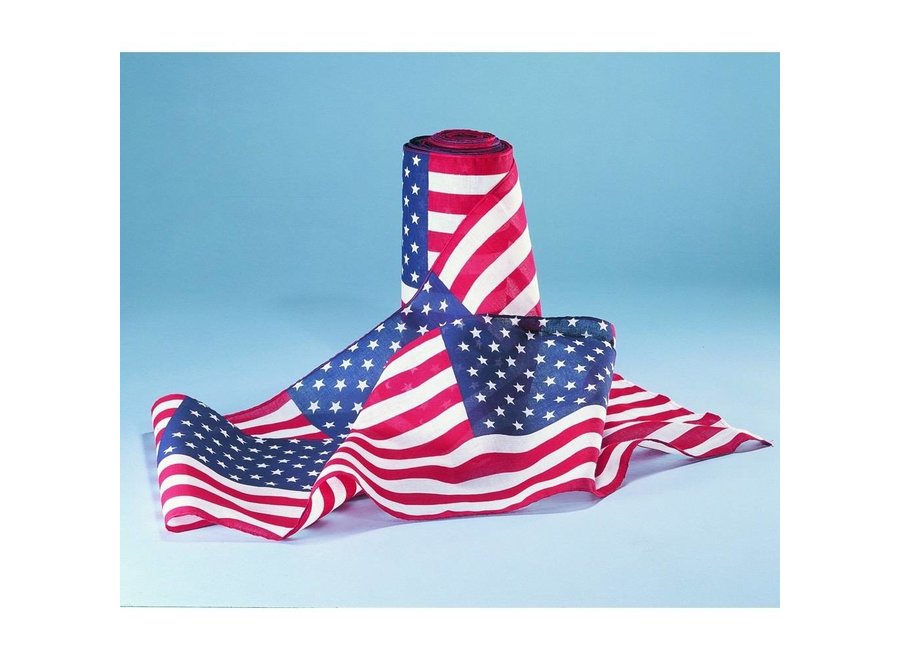 American Flag Bunting - 8x12 in Pattern